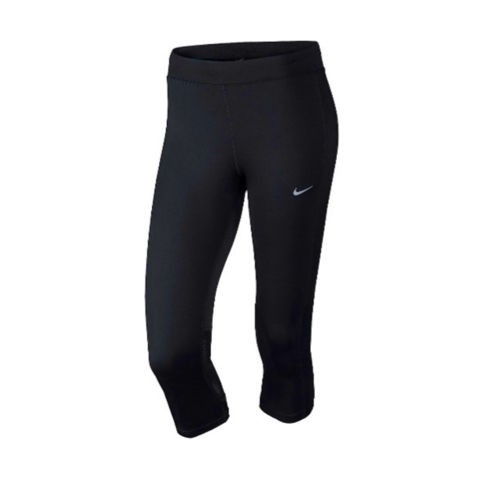 Nike Essential Dri-FIT Capri Running Tights Black Medium